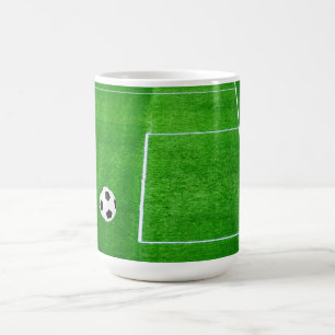I Love Soccer Blank Customizable Coffee Mug