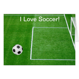 I Love Soccer Customisable