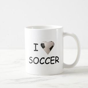 I LOVE SOCCER MUG