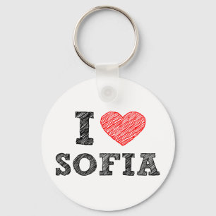 I-love-Sofia Key Ring