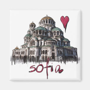 I love Sofia Magnet