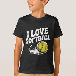 I Love Softll Pion Ll Dynamic Motion  T-Shirt