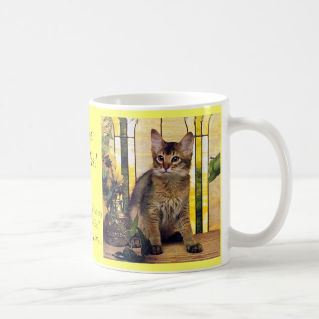 I love Somali Cats Coffee Mug (Right)