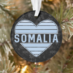 I Love Somalia, Somali Heart Ornament