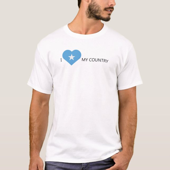 I Love Somalia T-Shirt (Front)