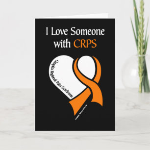 I Love Someone...Heart/Ribbon...CRPS Card