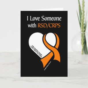 I Love Someone...Heart/Ribbon...RSD/CRPS Card
