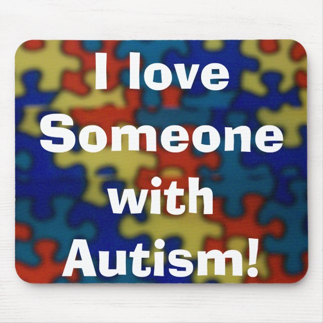 I love Someone ... Mouse Pad (Front)