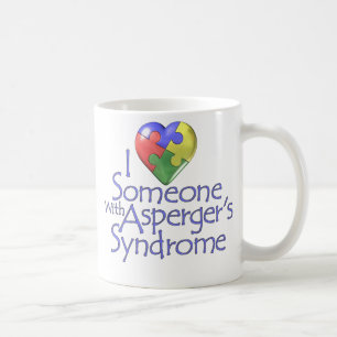 I Love Someone With Asperger's Coffee Mug