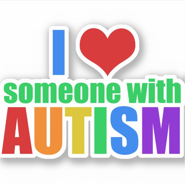 I Love Someone with Autism (Front)