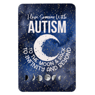 I Love Someone with Autism Magnet