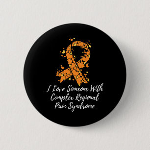 I Love Someone With Crps Awareness  6 Cm Round Badge