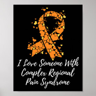 I Love Someone With Crps Awareness Poster