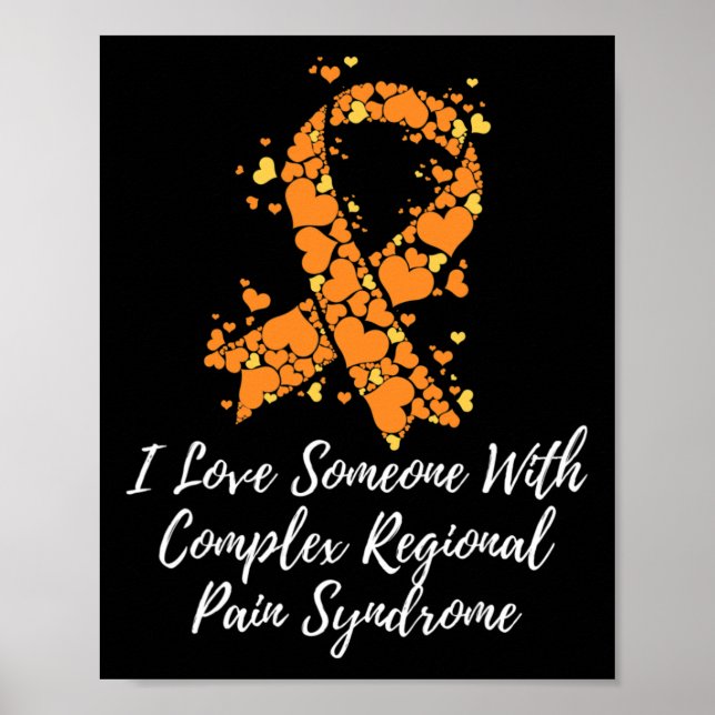 I Love Someone With Crps Awareness  Poster (Front)