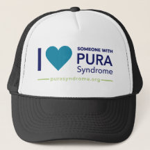 I LOVE Someone with PURA Syndrome Trucker Hat