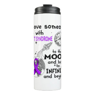 I love Someone with Rett Syndrome Awareness Thermal Tumbler
