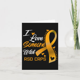 I Love Someone With Rsd Crps Awareness 1  Card