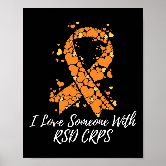 I Love Someone With Rsd Crps Awareness  Poster (Front)