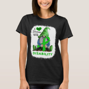 I Love Soneone With Disability T-Shirt