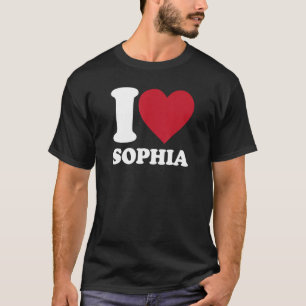 I Love Sophia - I heart Sophia T-Shirt