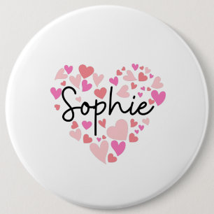 I love Sophie 6 Cm Round Badge