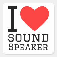 I love sound speaker