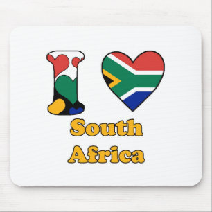 I love South Africa Mouse Pad