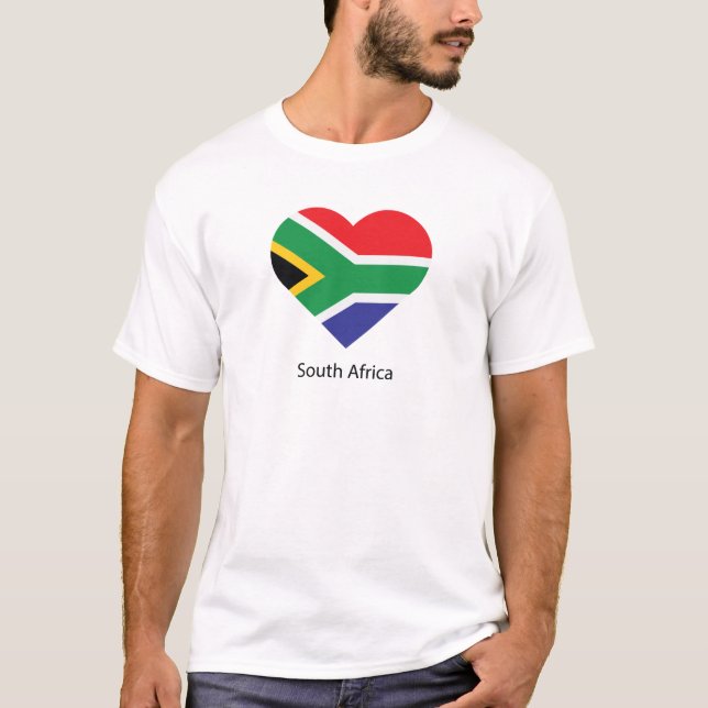 I Love South Africa T-Shirt (Front)