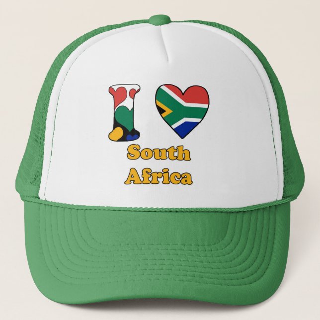 I love South Africa Trucker Hat (Front)