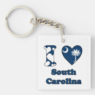 I love South Carolina Key Ring