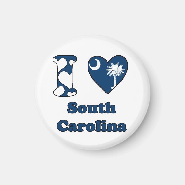 I love South Carolina Magnet (Front)