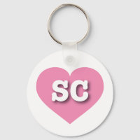 I love South Carolina - SC pink heart