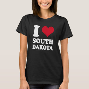 I Love South Dakota SD T-Shirt