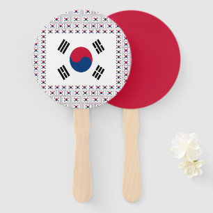 I love South Korea Hand Fan
