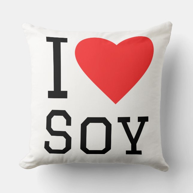 I love soy cushion (Front)
