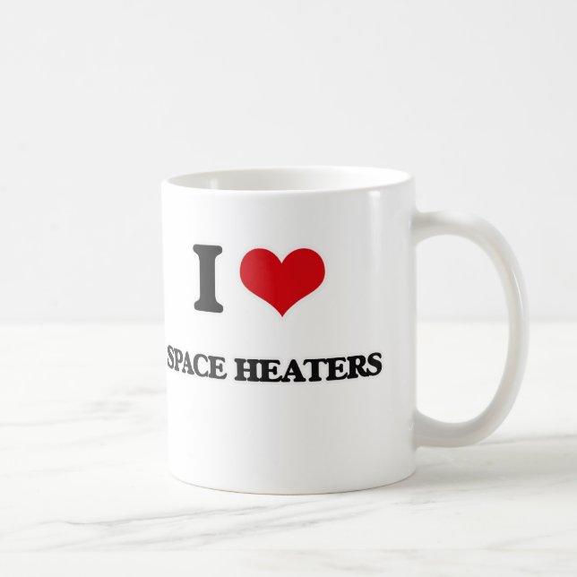 I love Space Heaters Coffee Mug (Right)