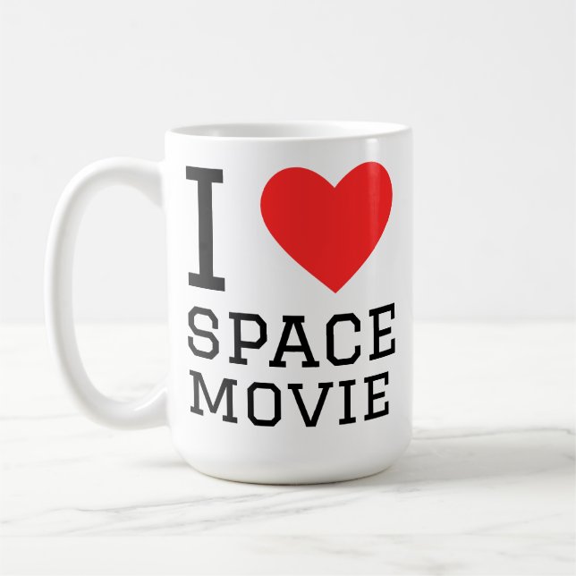 I love space movie coffee mug (Left)
