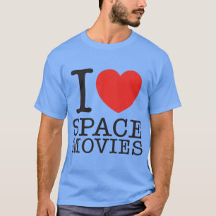I Love Space Movies retro friend T-Shirt