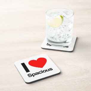 i love spacious coaster