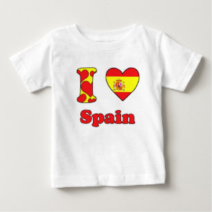 I love Spain Baby T-Shirt