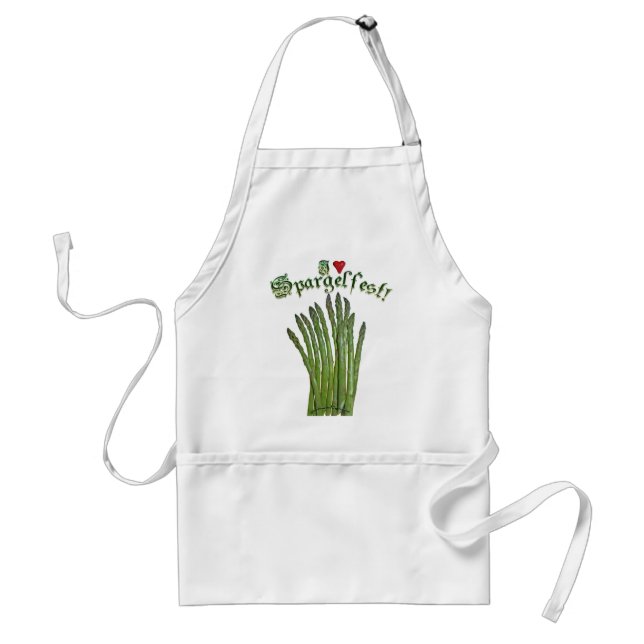 I Love Spargelfest! Standard Apron (Front)