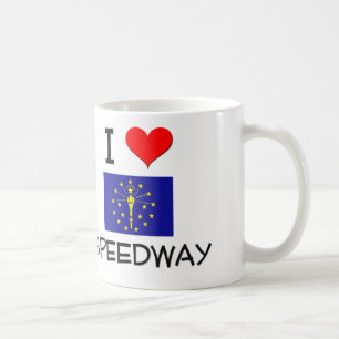 I Love SPEEDWAY Indiana Coffee Mug
