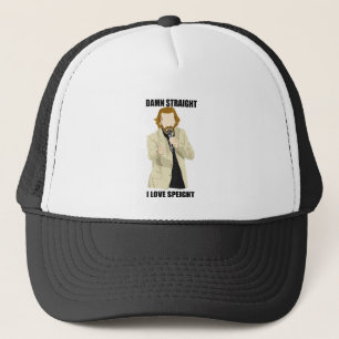 i love speight trucker hat