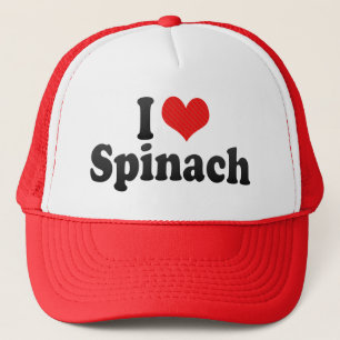 I Love Spinach Trucker Hat