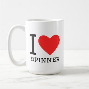 I love spinner coffee mug