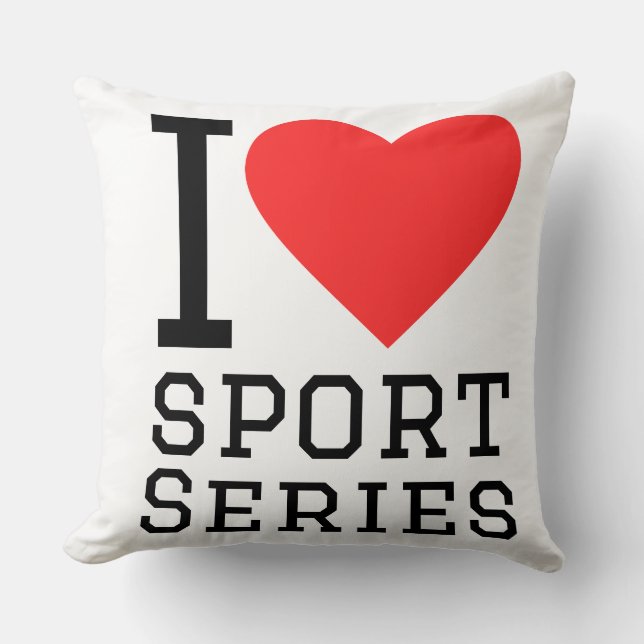 I love sport series cushion (Front)