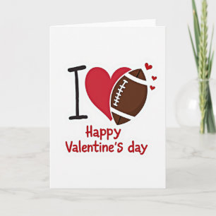 I Love Sports Valentine Card