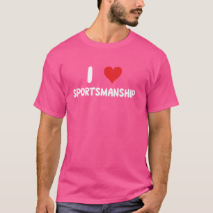 I Love Sportsmanship - Coach Coaching Baseball Sof T-Shirt