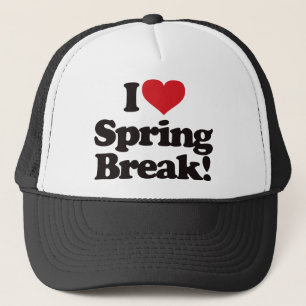 I Love Spring Break! Trucker Hat