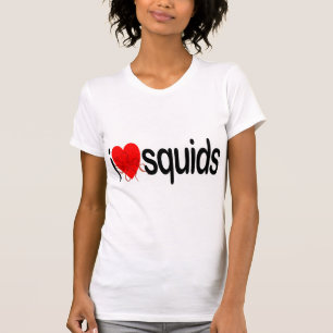I Love Squids T-Shirt